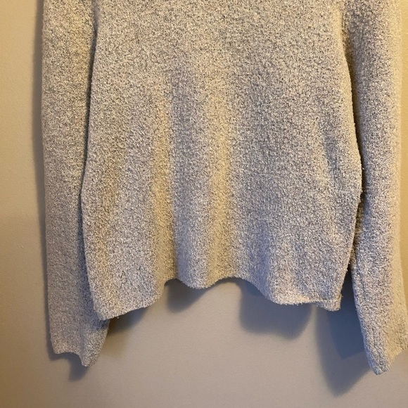 Vintage Jeanne Pierre Wool Blend Turtleneck Oatmeal Neutral Sweater - Picture 3 of 7